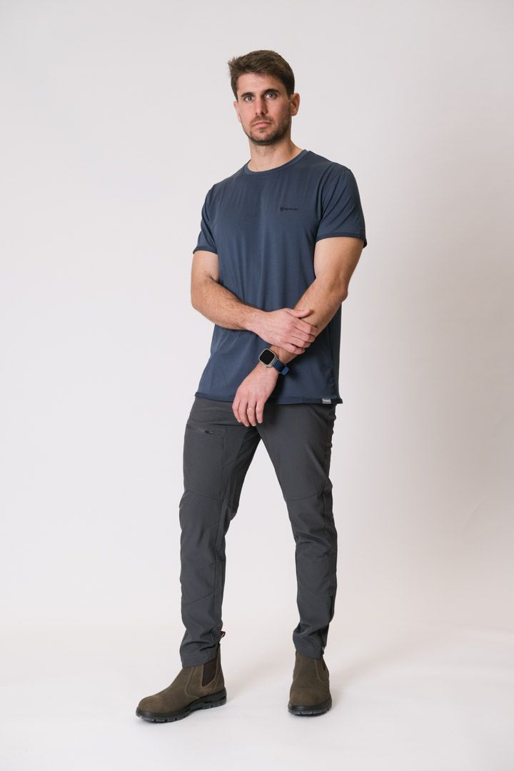 Angler Strech pants |מכנס דגמח סטרץ' לטיולים וליום יום (אפור) redback Angler Strech pants |מכנס דגמח סטרץ' לטיולים וליום יום (אפור) redback